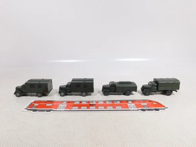 Wiking 1:87 H0 4X Modello Opel Blitz Bundeswehr BW 335 336 Ecc SG #EG897-0,5 - Immagine 1 di 4