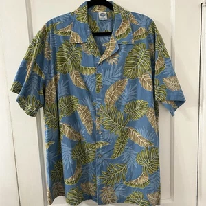 Vtg Rainbow Hawaii Hawaiian Shirt Mens 2XL Tropical Aloha Beach Made USA - Picture 1 of 5