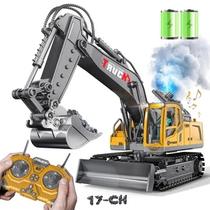 17CH Remote Control Excavator Construction Toy for Boys - 2400mAh RC Excavato... - Picture 1 of 8