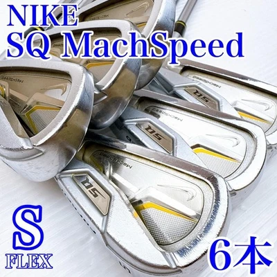 Nike Sasquatch Mach Speed ​​Irons #5-9,Pw(6Clubs)/NSPRO 950GH HT/Flex:Stiff - Image 1 of 4