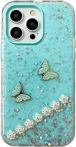 Bling Glitter Case for iPhone 15 Pro Max Case 6.7" for Women Girls Pretty - Picture 1 of 8