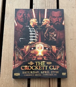 NWA ROH The Crockett Cup 2019 2 DVD Set RARE OOP Wrestling WWE AEW NJPW CMLL TNA - Picture 1 of 4