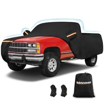 For Chevrolet C/K 1500 1988-1999 Waterproof Car Cover All Weather 6 Layers Zippe - Image 1 of 4