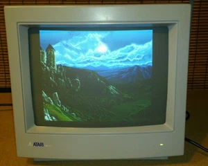 ATARI Monitor SC 1435 Farbmonitor RGB Stereo für ATARI ST/STE/TT/FALCON - Bild 1 von 12