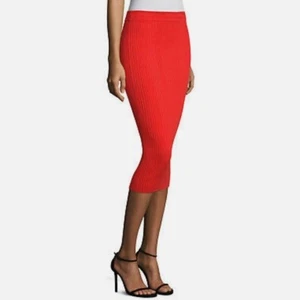 Rebecca Taylor Women's Size Small S Ladybug Ribbed Midi Skirt  - Picture 1 of 8