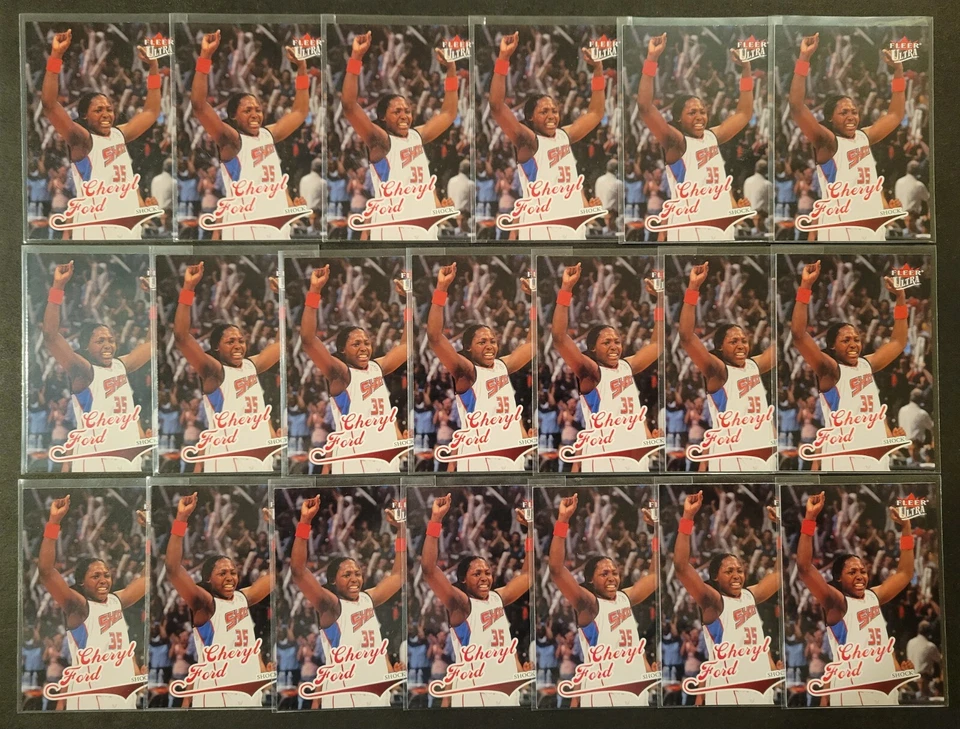 Lot of 20 CHERYL FORD 2004 Fleer Ultra WNBA Basketball Cards #54 WBK1015 - Image 1 of 1