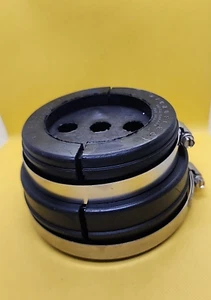 NEW! VALMONT MICROFLECT 31-B1112A 4" W/G BOOT FOR 3 HOLES, 1/2" COAX.  [3RE4] - Picture 1 of 7