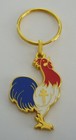 PORTE CLES METAL COQ FRANCE LIBRE