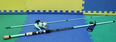 Okuma Fin Chaser X Spinning Combo 6' 6" Rod 2-Pc 30SF Reel Spooled FNX-662-30SF - Image 1 of 4