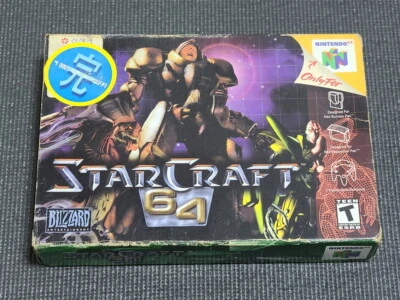 Super Rare Nintendo Starcraft 64 Retro Game US Version Authentic N64 Console UK - Image 1 of 4