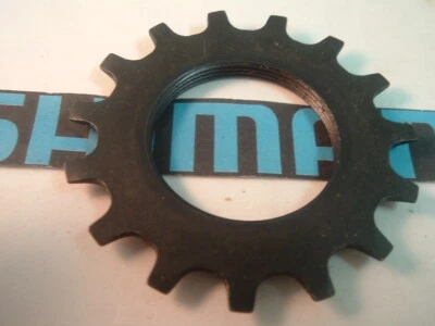 Shimano 600 EX 14T Threaded Cog Black UniGlide Cassette NEW/NOS- Vint-7/8-Spd - Image 1 of 2
