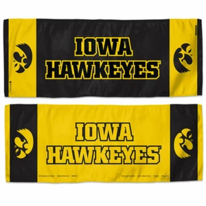 NCAA Iowa Hawkeyes 12x30 Double Sided Cooling Towel Keep Cool in Summer - Picture 1 of 1