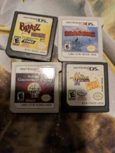 Nintendo DS Games Lot Of 4 Kids Games With Nintendo Carrying Cartridge Mint Cond - Picture 1 of 5