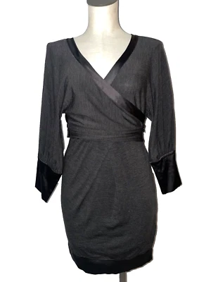 Vestido Bebe Para Mujer Vintage Y2K Lana Elástica Seda Talla S Manga Larga Jersey Tejido Foto 1 de 4