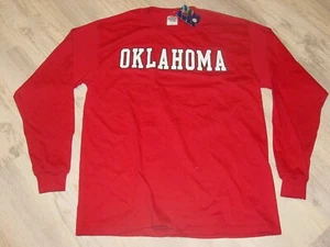 UO University OKLAHOMA SOONERS Long Sleeve T-Shirt NEW / TAG sz.... SMALL - Picture 1 of 8