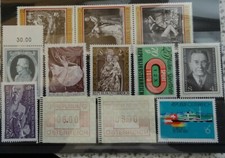 AUSTRIA PICCOLO LOTTO FRANCOBOLLI MNH ** e SERIE USATA vedi foto