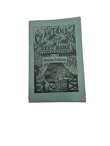 Biblical Christian Evidence Chautauqua Text Book 1879 Antique J.H. Vincent - Picture 1 of 6