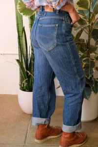 LEE Vintage Modern High Rise Relaxed Straight Leg Stovepipe Jeans Size 32 NEW - Picture 1 of 9
