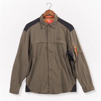 Camisa Bear Grylls Craghoppers Para Hombres Mediana Extrema Utilidad Bolsillos Senderismo Viaje Foto 1 de 4