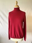 Johnstons Of Elgin 100% Pure Cashmere Polo Neck Sweater. FREE UK POST