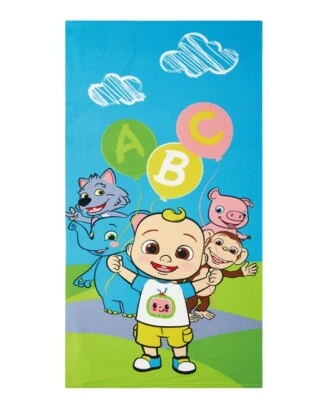 Toalla de playa CoCoMELON JJ SÚPER SUAVE PARA NADAR CoCo MELÓN coco-melón (27”x 54”) Foto 1 de 4