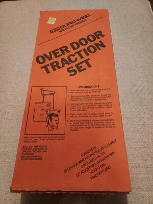 Juego de tracción sobre puerta Duro-Med unidad cuello cervical modelo 2014 caja original Foto 1 de 2