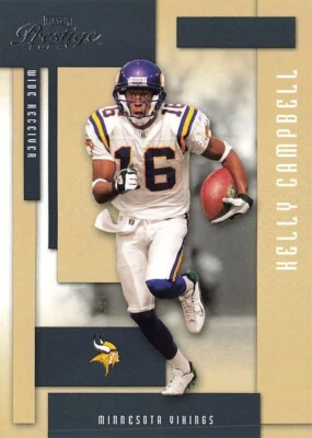 2004 Playoff Prestige #78 Kelly Campbell Minnesota Vikings - Image 1 of 2