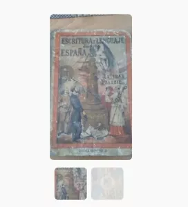 Libro escolar español antiguo de escritura 1890-1906 - Foto 1 di 2