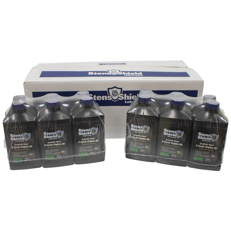 Nuevo aceite de motor Stens 2 ciclos 770-126 para Stens 770-129 Foto 1 de 4