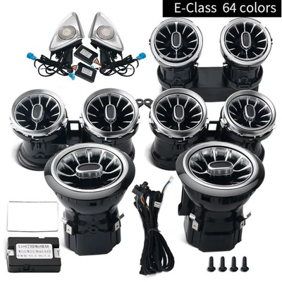 Tweeter For Mercedes Benz E Class W213 e300 e43 64 Colors Air Vent LED Ambient - Image 1 of 4