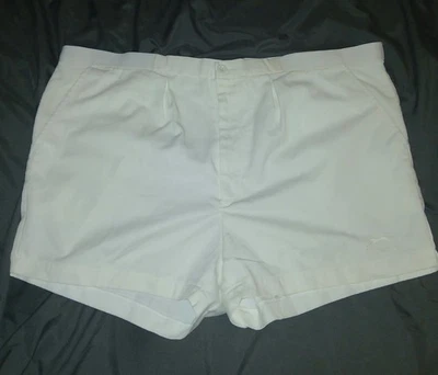 ¡NUEVO! Pantalones Cortos Tenis Vintage International by Slazenger Talla 40 Blanco Correr Nuevos con Etiquetas Foto 1 de 4