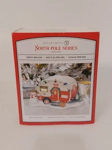 DEPT 56 North Pole Series - Santa's Man Cave - NIB SEALED - 2023 - Lights Up - Bild 1 von 7