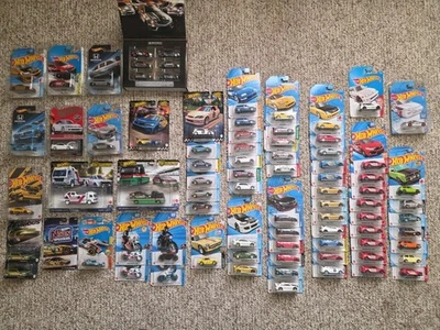 HOT WHEELS HONDA LOTE 84 VEÍCULOS 77 PCKGS NOVO STH RLC FF ZAMAC ERROR 2015-2025 - Imagem 1 de 4