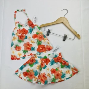 Kinder Place Baby Mädchen 12-18M Blumen Skorts & Bluse 2-teiliges Set - Bild 1 von 5