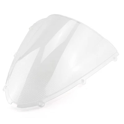 ABS Clear Windscreen Windshield For Kawasaki Ninja ZX6R 636 2005 2006 2007 2008 - Imagem 1 de 3