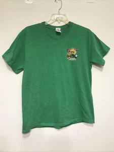 Camiseta Brew Thru Outer Banks Talla Grande Verde Estampada Manga Corta - Imagen 1 de 8