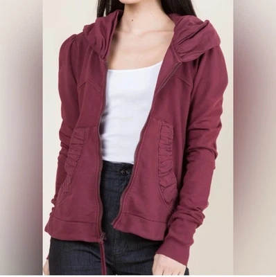 Chaqueta túnica Prairie Underground con capucha bolsillos con cremallera completa S Foto 1 de 4