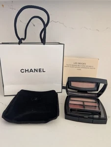 NIB CHANEL Les Beiges Healthy Glow Natural Eyeshadow Palette Cool - Picture 1 of 6