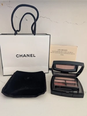Paleta de sombras nova na caixa Chanel Les Beiges brilho saudável natural legal - Imagem 1 de 4