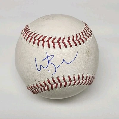 Will Brennan Signed Autographed Game Used Major League Baseball GUARDIANS  - Image 1 of 3