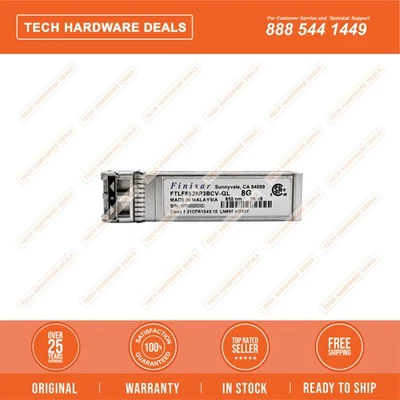 FTLF8528P3BCV-QL FINISAR 8GB FC SFP+ 传输器 — 第 1/2 张图片