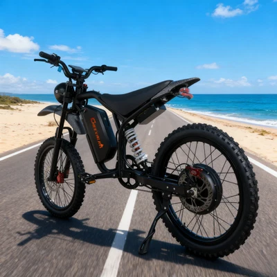 Bicicleta Eléctrica 6000W 60V 32AH E-Mountainbike Adulto Off-road Ebike 90KM CON NFC Foto 1 de 4