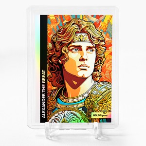 ALEXANDER THE GREAT Art Trading Card 2023 GleeBeeCo Holo Figures Pop Art #AXPP