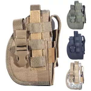 Universal Tactical Advanced Nylon Gun Holster Molle Modular Pistol Leg Holster - Picture 1 of 16