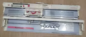 Toyota Aisin Seiki KS858 Knitting Machine in Metal Case with Carriage Punch Card - Picture 1 of 17