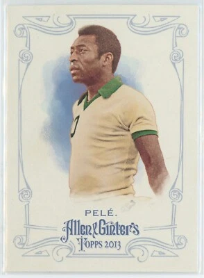 PELE 2013 Topps Allen & Ginter "Missing Text" Variation Card #130 - Image 1 of 2