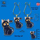 Cat Kitten Cute Earring Set Gold & Silver Alloy Charms Pets Gifts Birthday Xmas