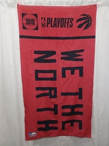 2019 Playoffs Toronto Raptors Game  Towel NBA Basketball We The North ~ NWOT  - Picture 1 of 3