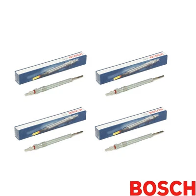 GLOW PLUGS x 4  BOSCH 0250403023 VAUXHALL ASTRA INSIGNIA MERIVA MOKKA A3058 - Image 1 of 4