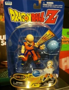 NEW Krillin Blasting Energy DRAGONBALL Z Action Figure Irwin Toys 2000 FREE SHIP - Picture 1 of 3